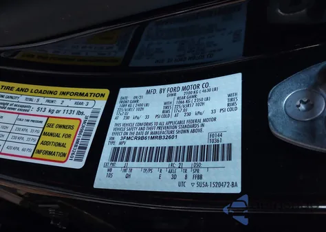 2021 Ford Bronco Sport Big Bend from USA, damaged, VIN 3FMCR9B61MRB32601